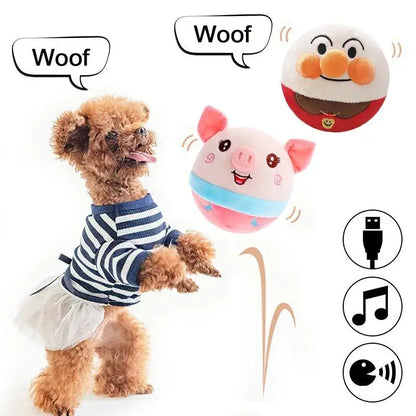 Electric Automatic Plush Bouncing Toys Interactive